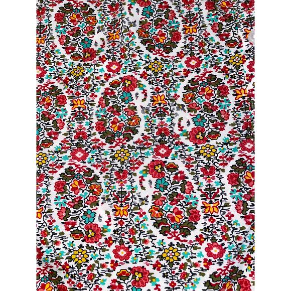 Lands' End Vibrant Blouse - Size 16W - Beautiful Paisley Pattern - Picture 3 of 9